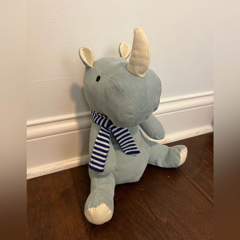 Little Toasties Rhino cuddle friend heating pad NWOT